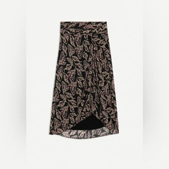 ! ba&sh Gyna High Low Skirt size 2 - Picture 2 of 5